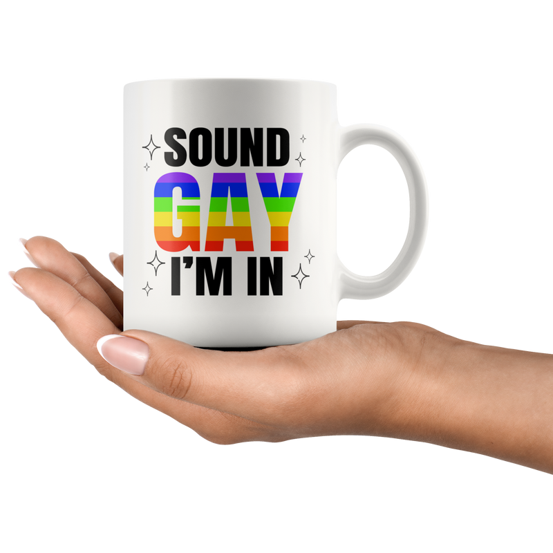 LGBT Coffee Mug - Sound Gay I&