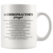 Chiropractor Therapist Gifts Prayer Appreciation Gift Coffee Mug 11 oz.