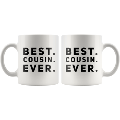 Best Cousin Ever Thank You Appreciation Family Themed Coffee Mug 11 oz