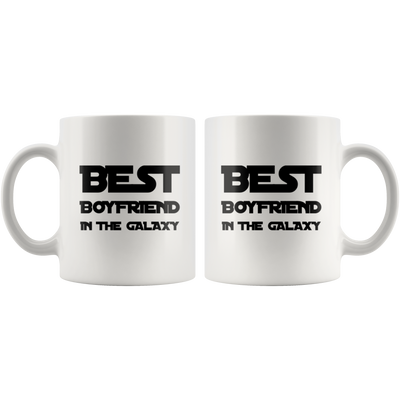 Best Boyfriend In The Galaxy Anniversary Appreciation Coffee Mug 11 oz