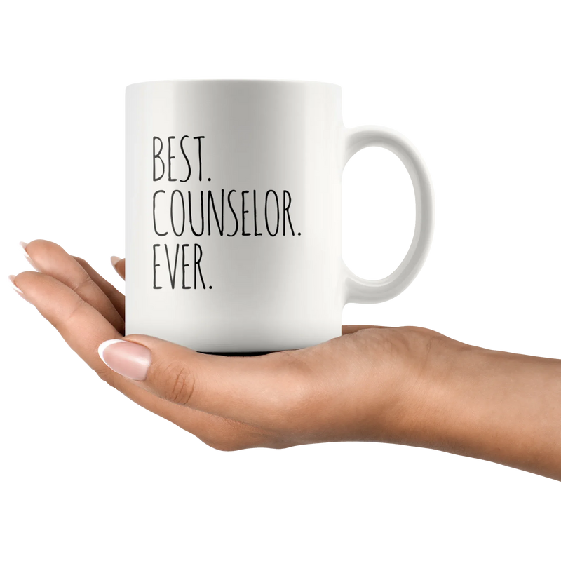 Best Counselor Ever Mental Health Therapist School Counselor Coffee Mug - Panvola