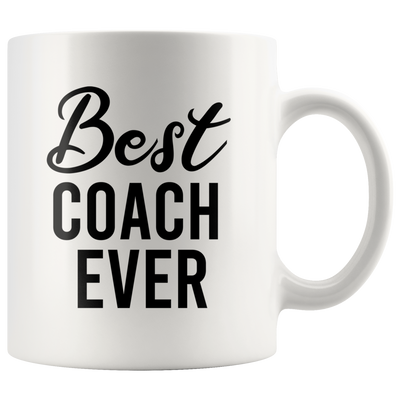Best Coach Ever Sports Gym Instructor Ceramic Coffee Mug 11oz