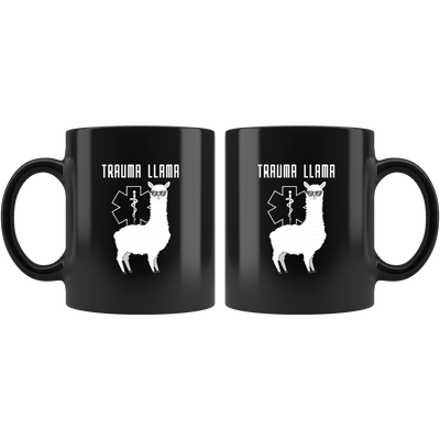 Funny Trauma Llama EMT Medic EMS Gift Coffee Mug
