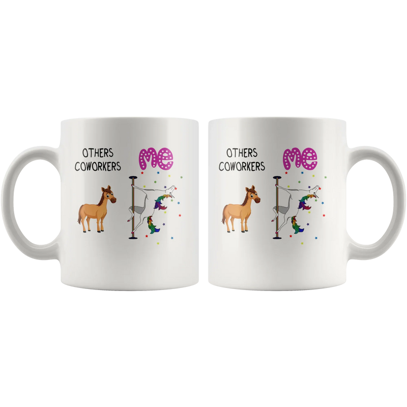 Other Coworkers Me Unicorn Gift Idea Ceramic Coffee Mug 11 oz - Panvola