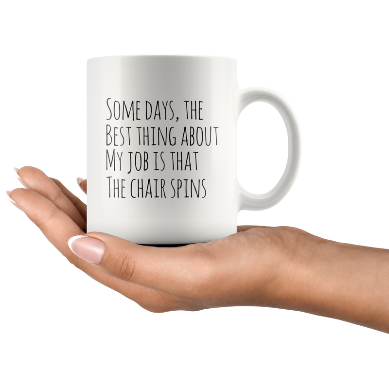 Funny Office Mug Sarcastic Gift To Boss Officemate Co Worker 11 oz Cup.