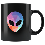 Alien Head Outer Space UFO Extraterrestrial Geek Gift Coffee Mug 11 oz - Panvola