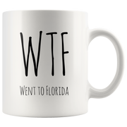 WTF Funny Coffee Mug.