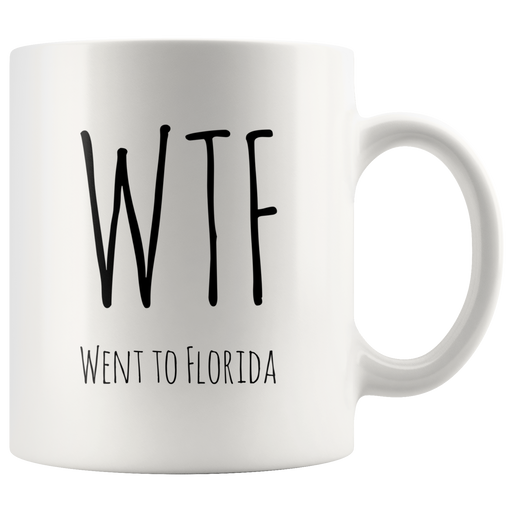 WTF Funny Coffee Mug.