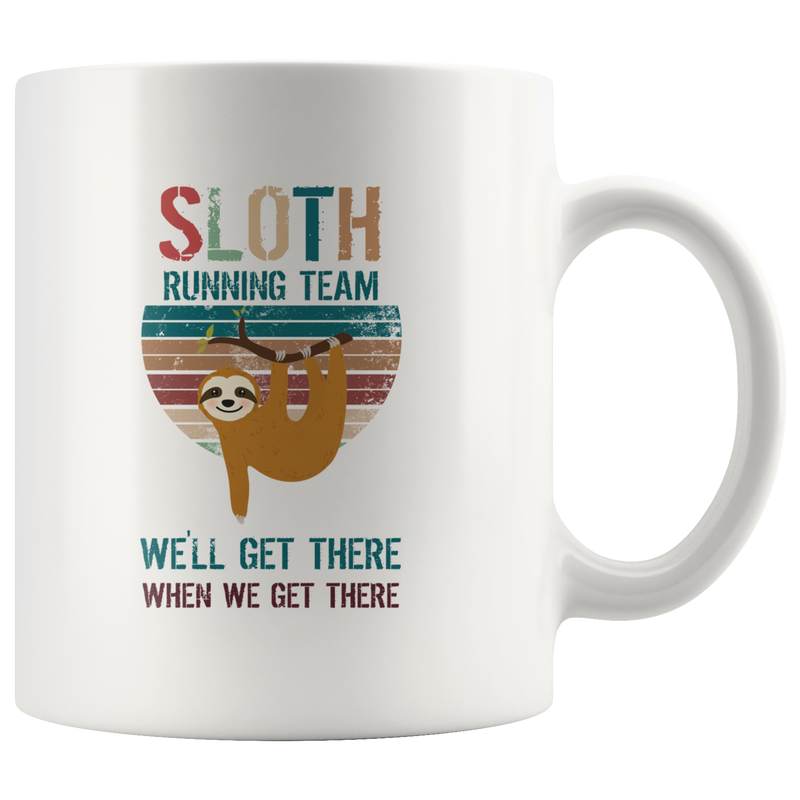 Funny Sloth Running Team We&