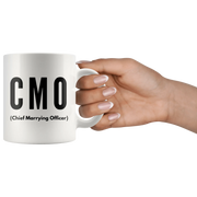 Officiant Mug - Chief Marrying Officer CMO Minister Coffee Mug 11 oz - Panvola