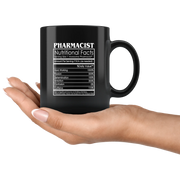 Pharmacist Nutritional Facts Pharmacy Appreciation Coffee Mug 11 oz - Panvola