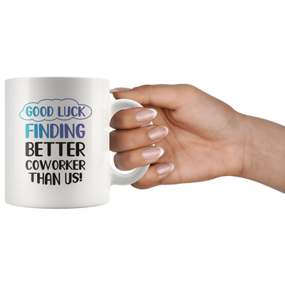 Funny Novelty Good Luck  Coffee Mugs-Boss Leaving Gift