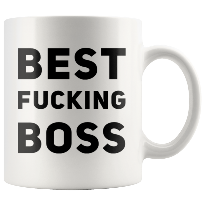 Gift For Boss Best F***ing Boss Sarcastic Employer&