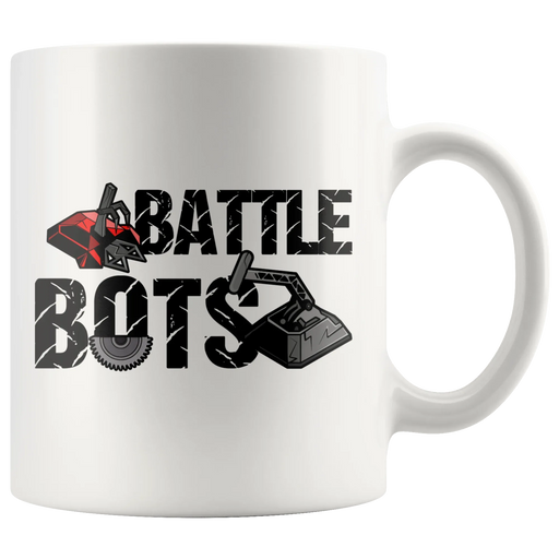 Battle Bot Fighting Robots Robotics War Game Gift Coffee Mug 11 oz - Panvola