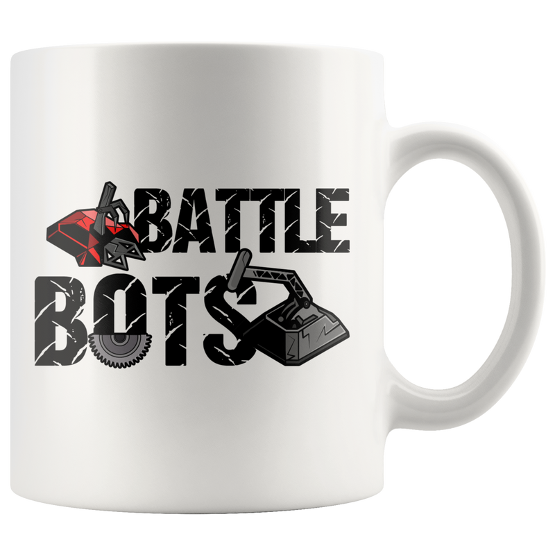 Battle Bot Fighting Robots Robotics War Game Gift Coffee Mug 11 oz