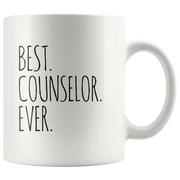 Best Counselor Ever Mental Health Therapist School Counselor Coffee Mug - Panvola