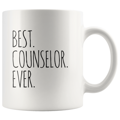 Best Counselor Ever Mental Health Therapist School Counselor Coffee Mug