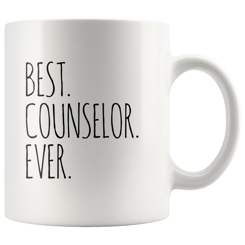 Best Counselor Ever Mental Health Therapist School Counselor Coffee Mug