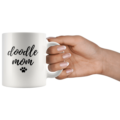 Doodle Mom Funny Gift For Dog Moms Lovers Coffee Mug 11oz