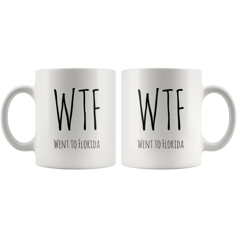 WTF Funny Coffee Mug