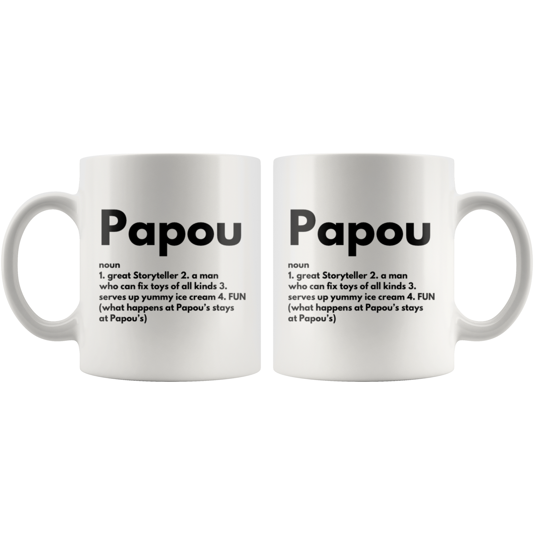 Papa Definition Great Storyteller Who Can Fix Toys Coffee Mug 11 oz –  Panvola