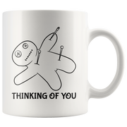 Doll Funny Mug Thinking Of You.