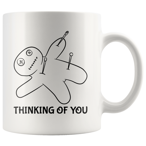 Doll Funny Mug Thinking Of You.
