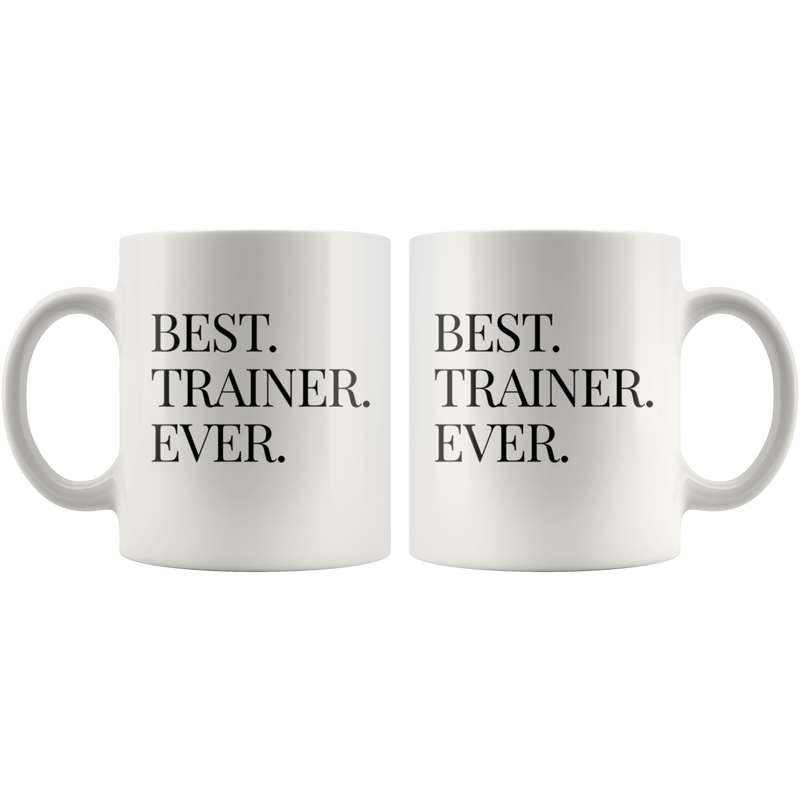 Trainer Gift - Best Trainer Ever Company Office Appreciation Present Coffee Mug 11 oz