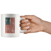 American Flag Independence Day Inspiring Patriotic Coffee Mug 11 oz - Panvola