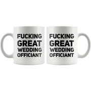 Officiant Mug - Fucking Great Wedding Officiant Coffee Mug 11 oz - Panvola