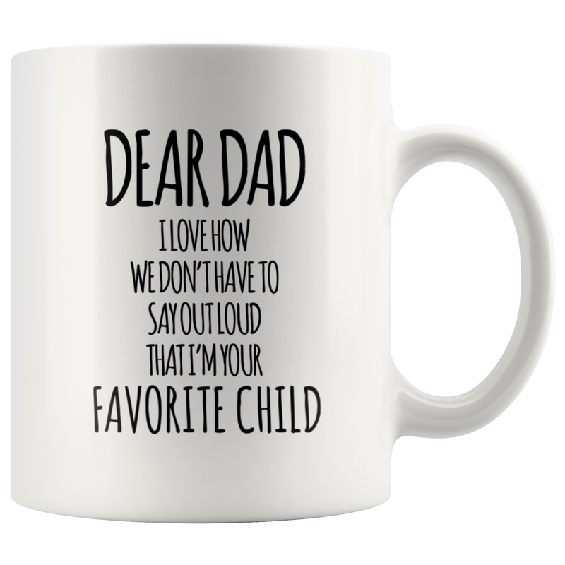 Gift For Father - Dear Dad I Love How That I&