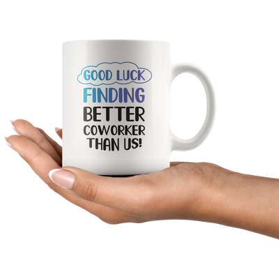 Funny Novelty Good Luck  Coffee Mugs-Boss Leaving Gift
