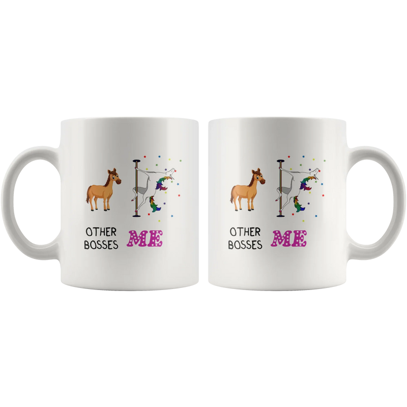 Other Bosses Me Unicorn Me Funny Boss Appreciation Coffee Mug 11 oz - Panvola