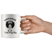 Virgo Queen Wake Pray Slay in Zodiac Sign Ceramic Coffee Mug 11 oz - Panvola