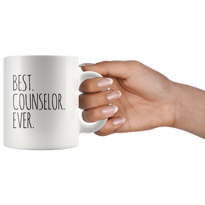 Best Counselor Ever Mental Health Therapist School Counselor Coffee Mug