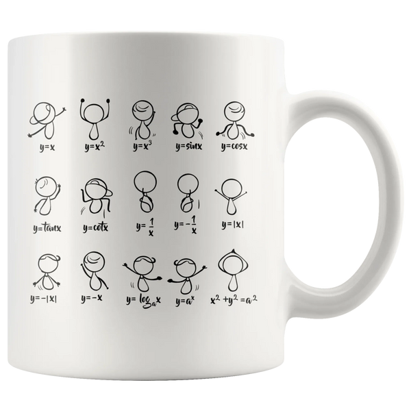 Algebra Dance Humorous Gift For Math Teachers Funny Coffee Mug 11 oz