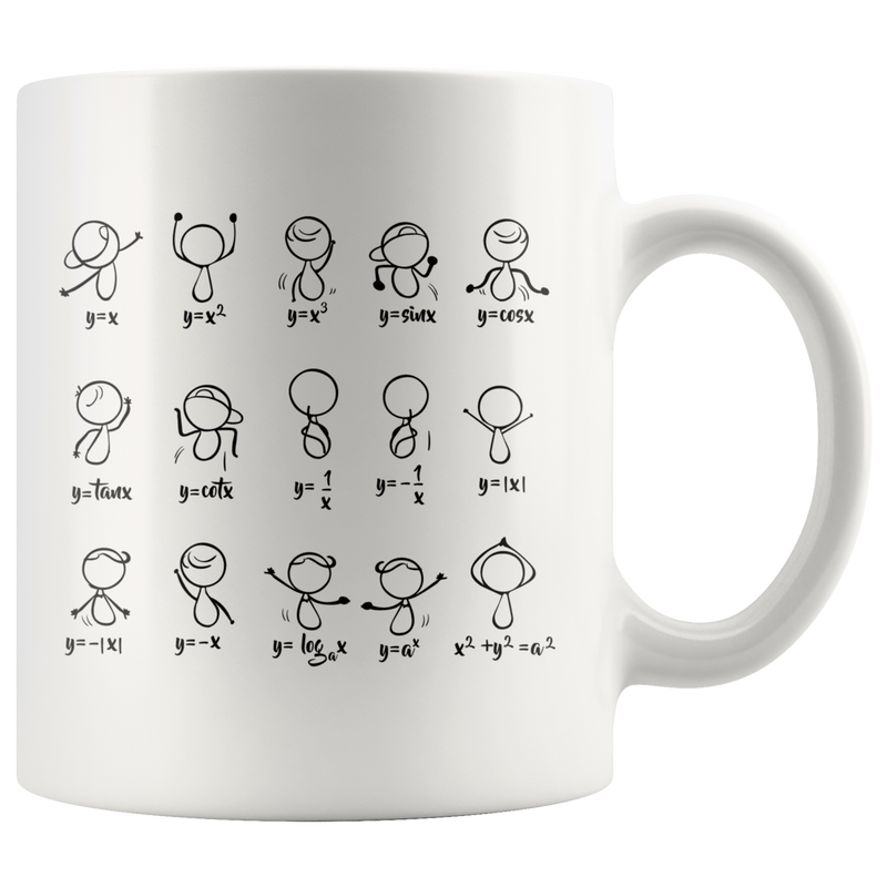 Algebra Dance Humorous Gift For Math Teachers Funny Coffee Mug 11 oz.