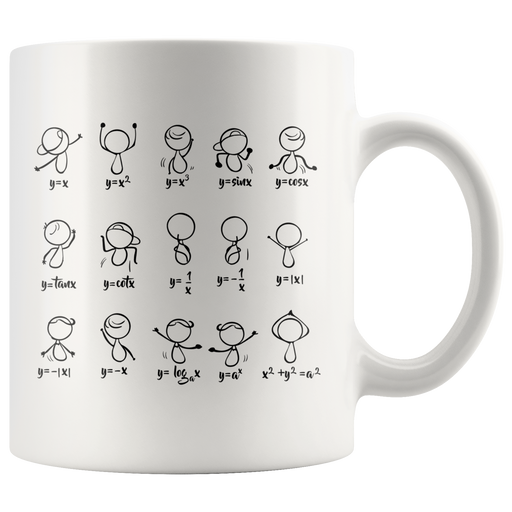 Algebra Dance Humorous Gift For Math Teachers Funny Coffee Mug 11 oz.