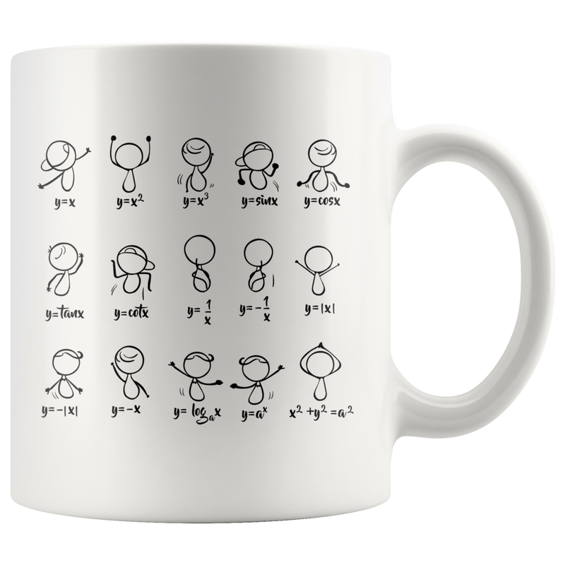 Algebra Dance Humorous Gift For Math Teachers Funny Coffee Mug 11 oz