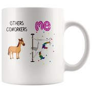 Other Coworkers Me Unicorn Gift Idea Ceramic Coffee Mug 11 oz - Panvola