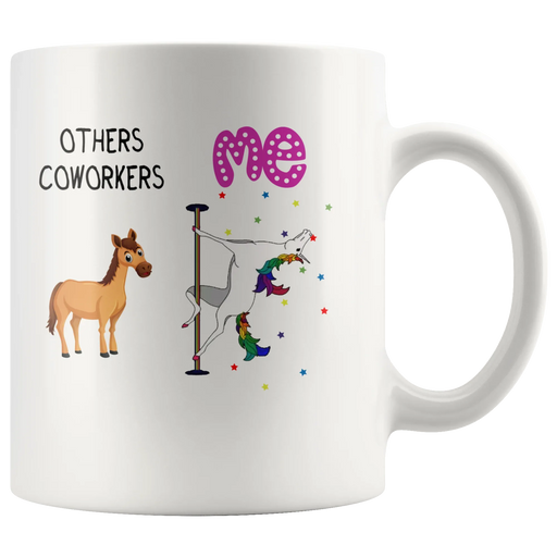 Other Coworkers Me Unicorn Gift Idea Ceramic Coffee Mug 11 oz - Panvola
