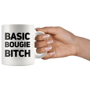 Sarcastic Gifts - Basic Bougie Bitch Adult Sarcasm Humorous Coffee Mug 11 oz - Panvola