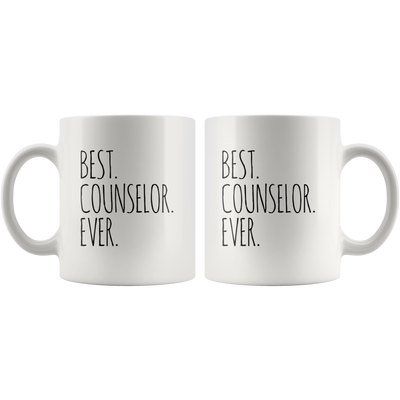 Best Counselor Ever Mental Health Therapist School Counselor Coffee Mug