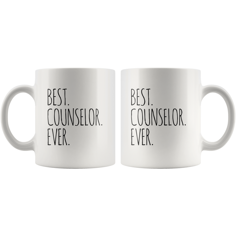 Best Counselor Ever Mental Health Therapist School Counselor Coffee Mug