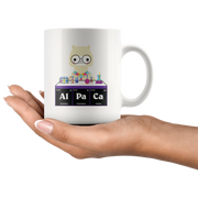 Alpaca Periodic Table Elements Chemistry Gift Coffee Ceramic Mug 11 oz.