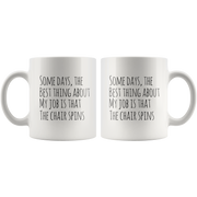 Funny Office Mug Sarcastic Gift To Boss Officemate Co Worker 11 oz Cup.