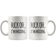 Off I'm Mixing Sarcastic Statement For Musician Coffee Mug 11 oz - Panvola