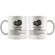 Cation Chemistry Cation Meaning Funny Gift Ceramic Coffee Mug 11 oz - Panvola