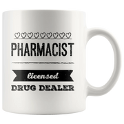 Pharmacist Licensed Drug Dealer Coffee Mug Pharmacy Gifts - Panvola