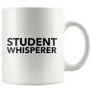 Student Whisperer Academic Dean Funny Cute Gift Idea Coffee Mug 11 oz - Panvola